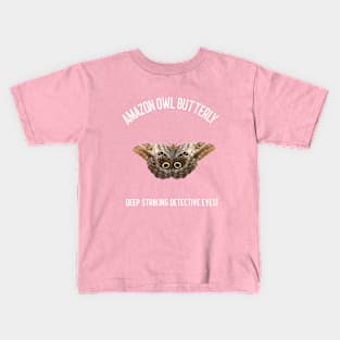 Amazon Owl Butterfly Kids T-Shirt